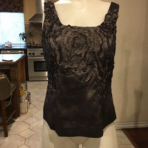Alex Evening satin top